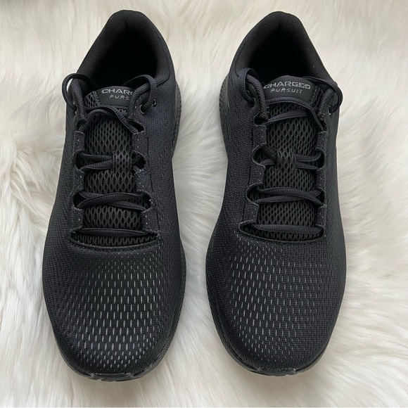New with Box Under Armour Men's black UA Charged Pursuit 2 4E Shoe Size 10.5 - Picture 4 of 9